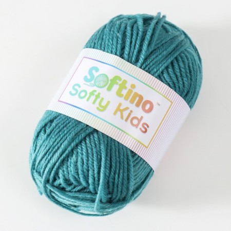 Yarn 100% acrylic "Softy Kids" 90m ± 5m 50 g Color 60 viridian-1