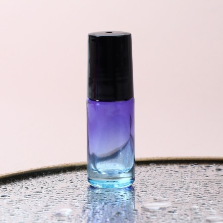 Perfume bottle "Uniqueness", with a metal video, 5 ml, color mix-2