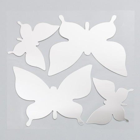 Interior mirror sticker "Butterflies" 38x31 cm-1