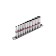 Set of end heads Rexant 12-8316, elongated, 1/4 ", 4-13 mm, 10 items