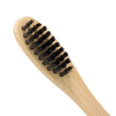 Bamboo dental brush average 10 pieces, mix of flowers-3