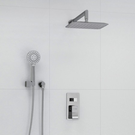 The wasserkraft A14131 shower system, built -in, tropical shower, shower, chromium-1