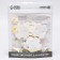 Set of plugs for sockets, 10 pcs., White color