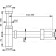 Siphon for the sink Alcaplast a401 Design, DN = 32 mm, square, chrome