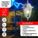 Lamp Garden Era E27, IP44, 60W, 190x170x700 mm, white