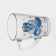 New Year's glass coffee mug "Mystical snakes", 300 ml, mix