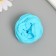 Kapron for flowers single -color "Blue Lake" 50 cm
