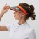 Female visor minaku, orange color, rr 58