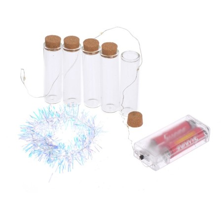 Set for experiments "New Year's garland", with tinsel, in a package