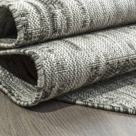 Oval Merinos Kair, size 200x290 cm, Gray color-3