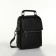 Male bag, guran tomp, artificial leather, black color