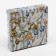 Box for cookies "New Year toys", 12 x 12 x 3 cm, 1 pc.