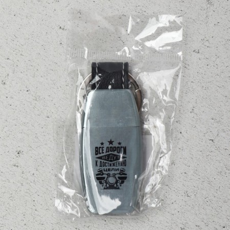 The gasoline lighter “All roads lead”, 9.8 x 3.1 cm.-5