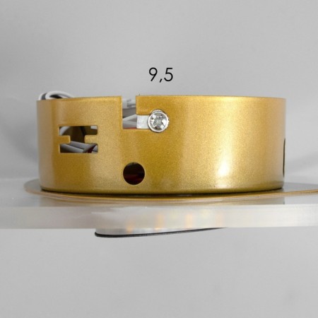 Bra "August" LED 5W gold-black 20x26x4.5cm-7