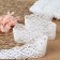 Knitted lace, 40 mm × 15 ± 1 m, white color