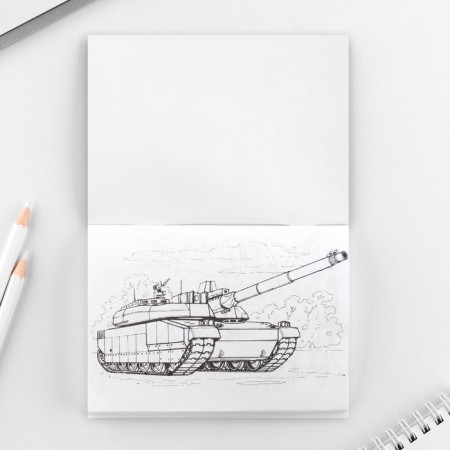 Set of Notepad A6, 32 sheets and a magic pen "Happy Defender of the Fatherland Day"-6