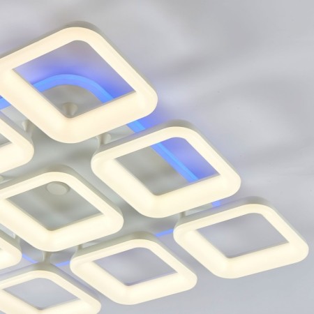 Lamp Citilux “Parker Smart 1” CL225A290E86x86x12 cm, 9x18.8W, LED, white color-8