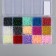 Glass 6/0 in the casket "Color" 17.5x10x2 cm