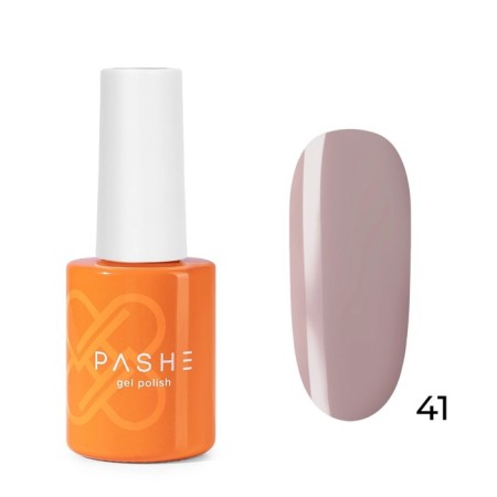 Color gel polish Pashe Atelier, No. 41 dusty rose, 9 ml