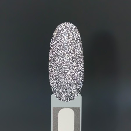 Sparkles for decor, reflective, medium, silver color-9