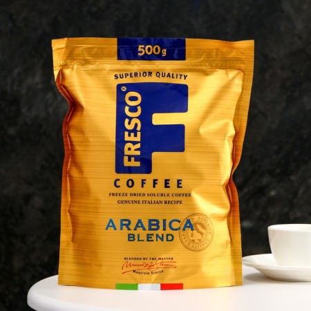 Coffee Fresco Arabica Blend, package, 500 g