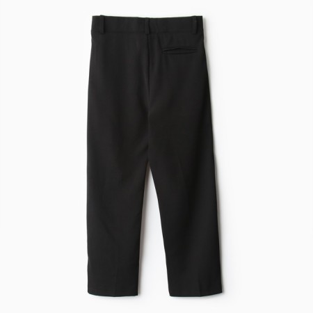 Pants for the boy Minaku: School Collection, Black Color, Height 140 cm-11