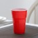 Glasses of plastic disposable “torch Extra”, 500 ml, in a set of 10 pcs, color red-white