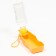 Walking car carpet with a curly bottle, 250 ml, yellow
