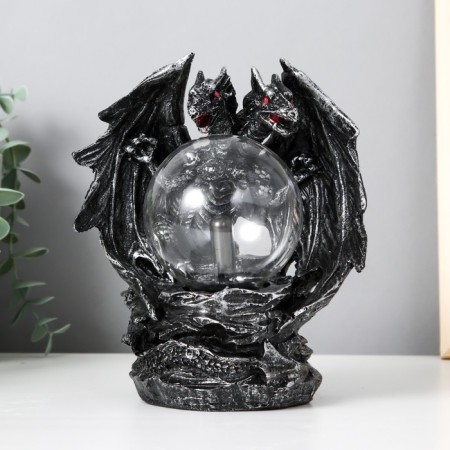 Plasmic ball "Two -headed dragon" 21*10*12 cm