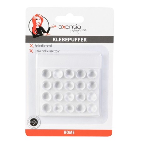 Protective stickers Axentia, self -adhesive, adhesive, transparent, d = 10 mm, 20 pcs