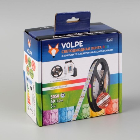 Volpe 3 m, IP20, SMD5050, 60 LED/m, 12 V, RGB LED.-14