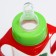 A bottle of feeding "Apple juice", classic throat, 250 ml., 0 months, cylinder, with handles