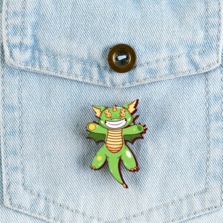 New Year's icon "Repeat the cache with a dragon", 2.8 x 4 cm-3