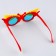 Carnival glasses "fly", the colors of mix