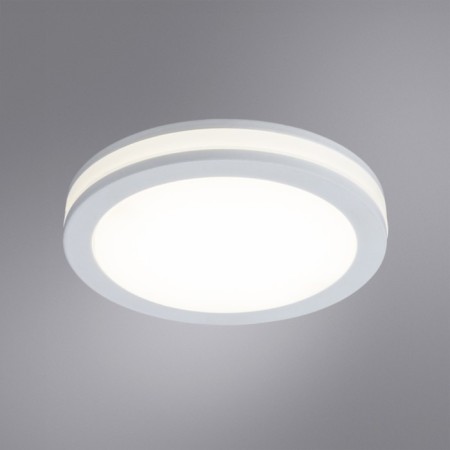 Pointed-built lamp Arte Lamp Tabit A8431PL-1WH, LED, 12 W, 9.5x9.5x3.3 cm, 920 lm, white-4