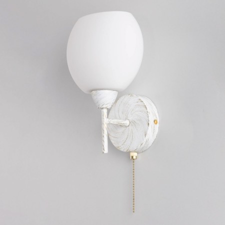 Sconces Citilux "Florida" CL148310, 15x23.5 cm, 1x60W, E14, white color-7