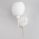 Sconces Citilux "Florida" CL148310, 15x23.5 cm, 1x60W, E14, white color