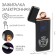 Electronic lighter "Winner No. 1 in life", USB, spiral, 3 x 7.3 cm, black
