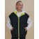 Vest for girls, height 110 cm, lime color