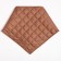 Women's scarf minku: casual collection brown color