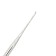 Imra hook for thin yarn without a handle, steel, with a 0.6 mm guide area