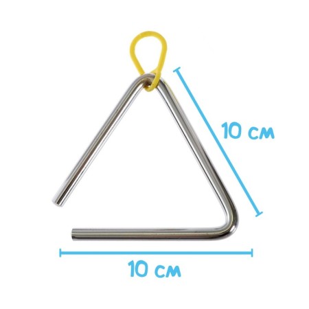 Musical toy "Triangle", 10 cm-1
