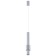 Suspended Mantra Clifton, LED, 560LM, 3000K, 400 mm, white color