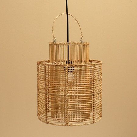 Ceiling Lamp from the rattan "Kenzo", 1 × 120 W, E27, 30 × 30 × 40 cm-2