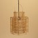 Ceiling Lamp from the rattan "Kenzo", 1 × 120 W, E27, 30 × 30 × 40 cm