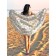 Pareo and beach rug "Tulips as a gift", d = 150 cm