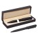 Handle Gift ball in the leatherette case rotary status Black Corps