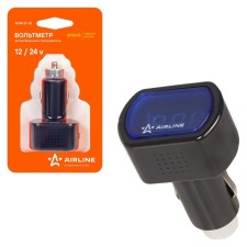Voltmeter, in a cigarette lighter, 12-24 in