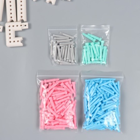 Multifunctional knitting device +2 needles +hook, set-4