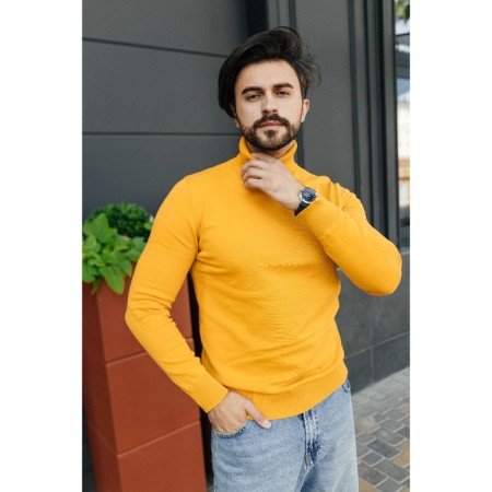 Jumper male ise, size 54, yellow color-14